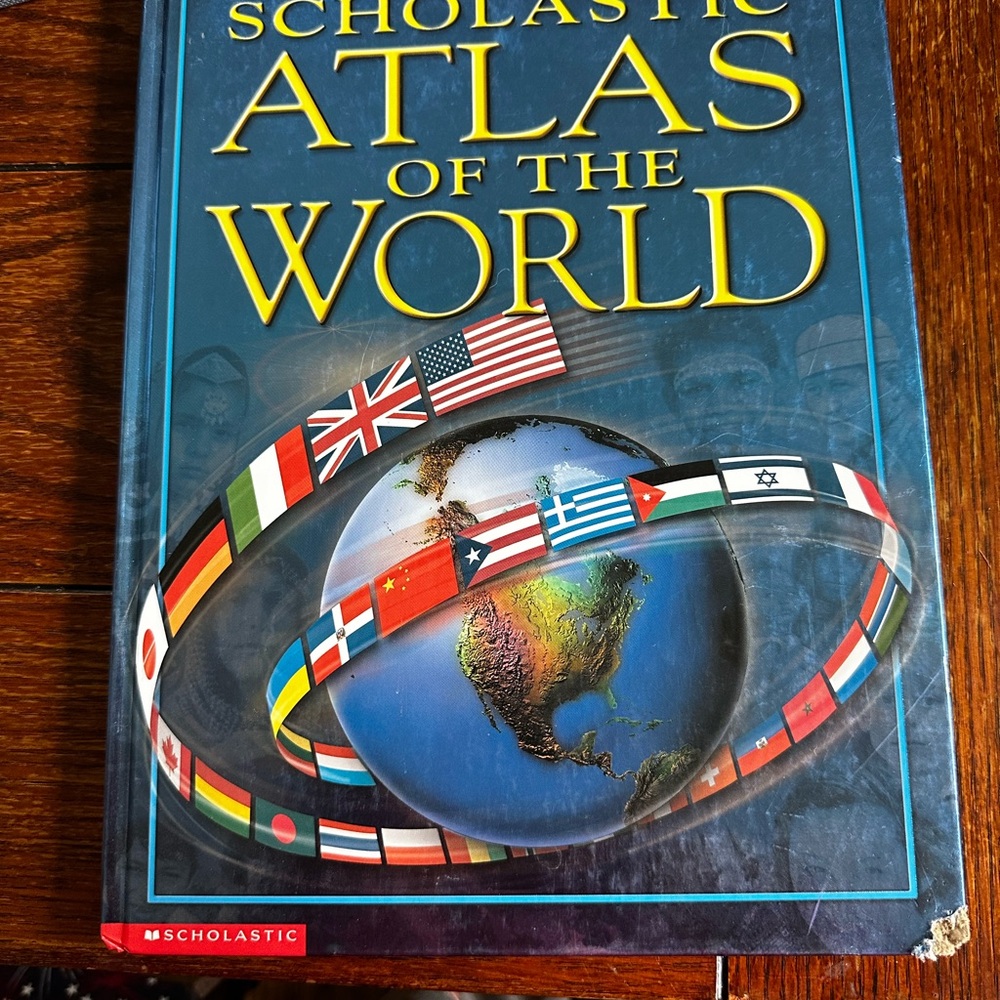 Scholastic Colorful World Atlas